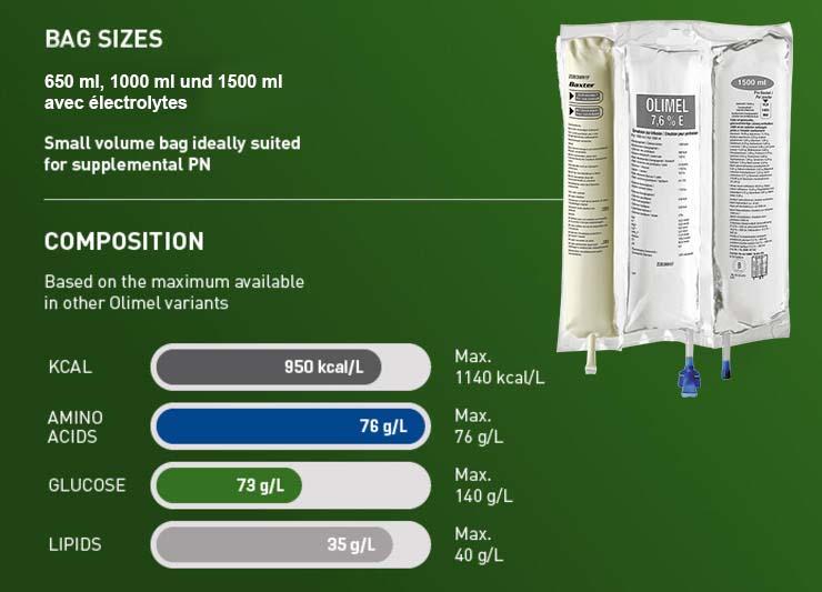 Olimel 7,6% bag